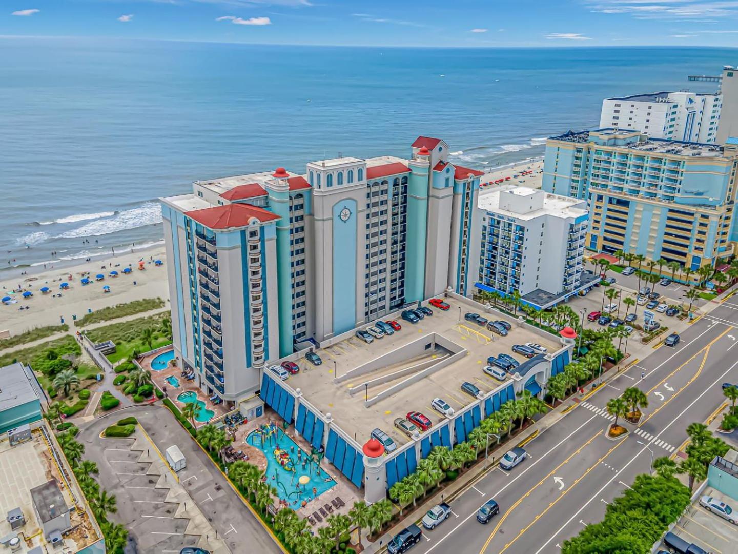 Gorgeous Oceanfront 3 Bedroom Condo! Sleeps 10 Guests! Compass Cove Mariner Tower 1217 Myrtle Beach Eksteriør billede