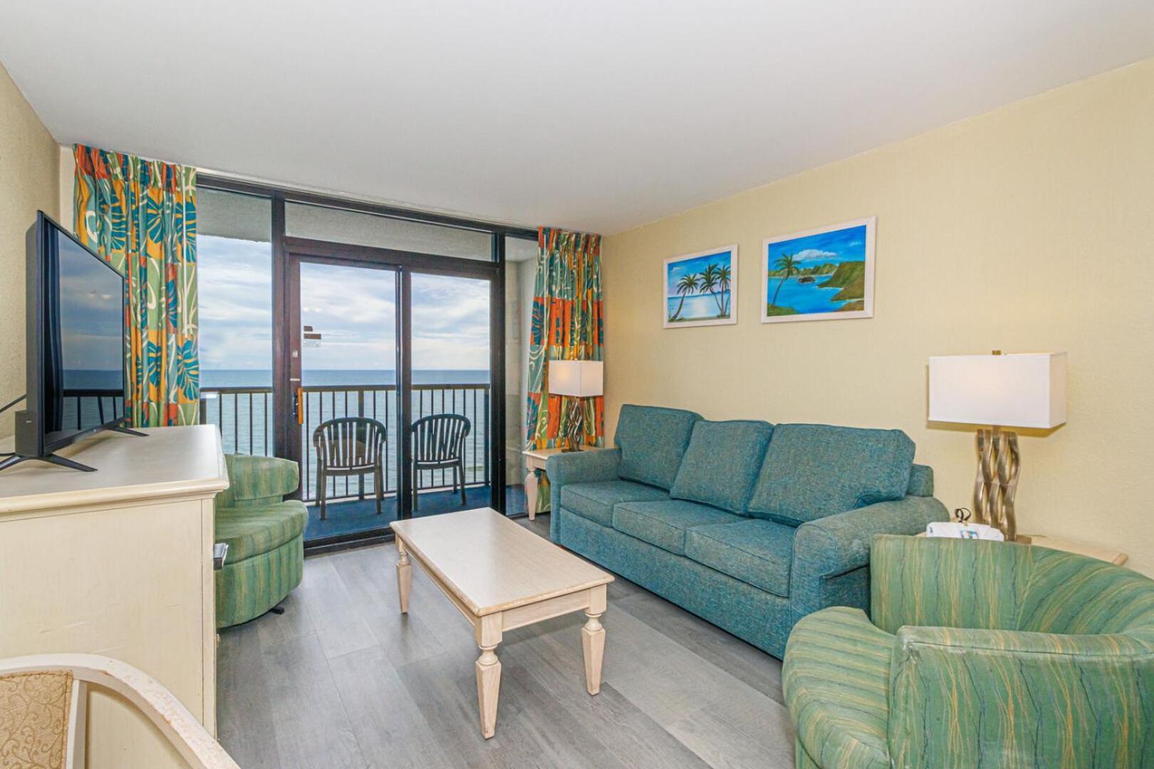 Gorgeous Oceanfront 3 Bedroom Condo! Sleeps 10 Guests! Compass Cove Mariner Tower 1217 Myrtle Beach Eksteriør billede